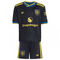 25-26 Manchester United Third Kids Kit
