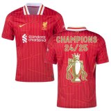 24-25 Liverpool Home Jersey Champions Cup Print