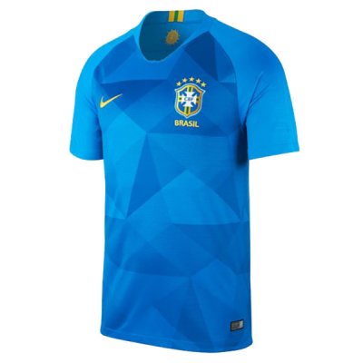 2018 World Cup Brazil Away Soccer Jersey Shirt