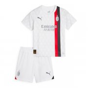 23-24 AC Milan Away Kids Kit