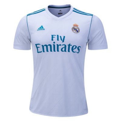 17-18 Real Madrid Home Soccer Shirt