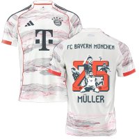 25-26 Bayern Munich FC Away Special MÜLLER #25 Print