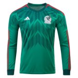 2022 Mexico Home World Cup Long Sleeve Jersey