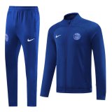 22-23 PSG Color Blue Full Zip Tracksuit