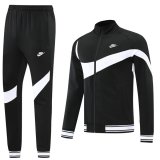 22-23 NK NJ05 Black&White Full Zip Tracksuit