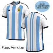 2022 Argentina World Cup Home Final Jersey （Fans Version）