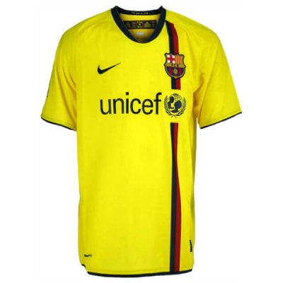 2008-2009 Barcelona Away Retro Jersey