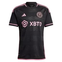2023 Inter Miami Away Black Authentic Jersey (Player Version)