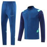 22-23 NK NJ03 Blue Full Zip Tracksuit