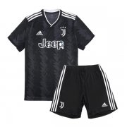 22-23 Juventus Away Jersey Kids Kit