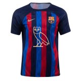 22-23 Barcelona Rapper Drake’s OWL Logo Special Shirt