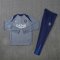 25-26 PSG Light Grey Training Suit Kit Player Style