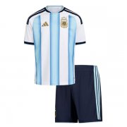 2026 Argentina Home Jersey Kids Kit