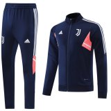 22-23 Juventus Navy Full Zip Tracksuit