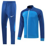 22-23 NK NJ01 Light Blue Full Zip Tracksuit