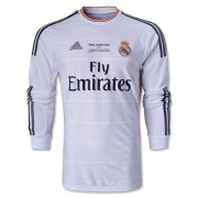 2013-14 Real Madrid UCL Final LS Home Retro Jersey