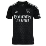 23-24 Arsenal Home Goalkeeper Black Jersey