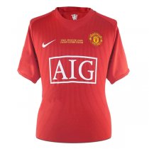 07-08 Manchester United Home Retro UCL Final Jersey
