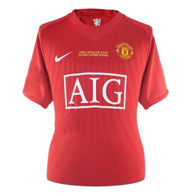 07-08 Manchester United Home Retro UCL Final Jersey