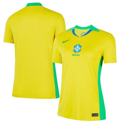 2025 Brazil Home Women Jersey