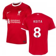 23-24 Liverpool Home Jersey KEITA 8 EPL Print