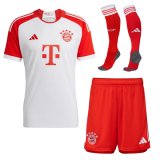 23-24 Bayern Munich Home Jersey Men Full Kit