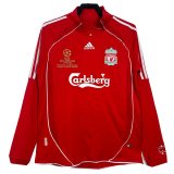 07-08 Liverpool Home Long Sleeve Retro UCL Jersey