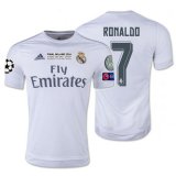15-16 Real Madrid Home UCL Jersey Ronaldo #7 Shirt