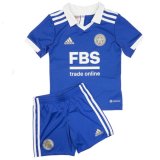 22-23 Leicester City Home Jersey Kids Kit