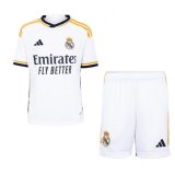 23-24 Real Madrid Home Kids Kit