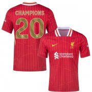 24-25 Liverpool Home Jersey Champions #20 (Player Version)